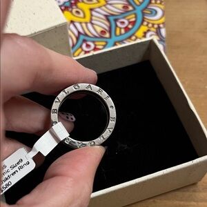 Bvlgari Silver Ring NWT size9. Save the children